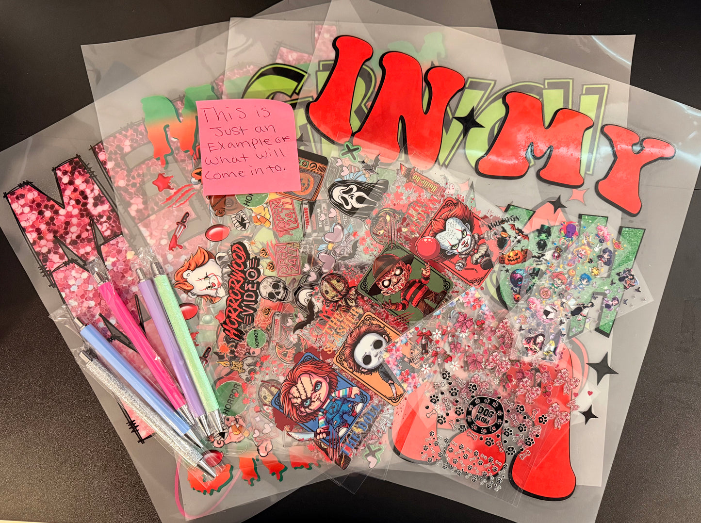 Uvdtf/shirt wraps/prints Mystery Bundle Box