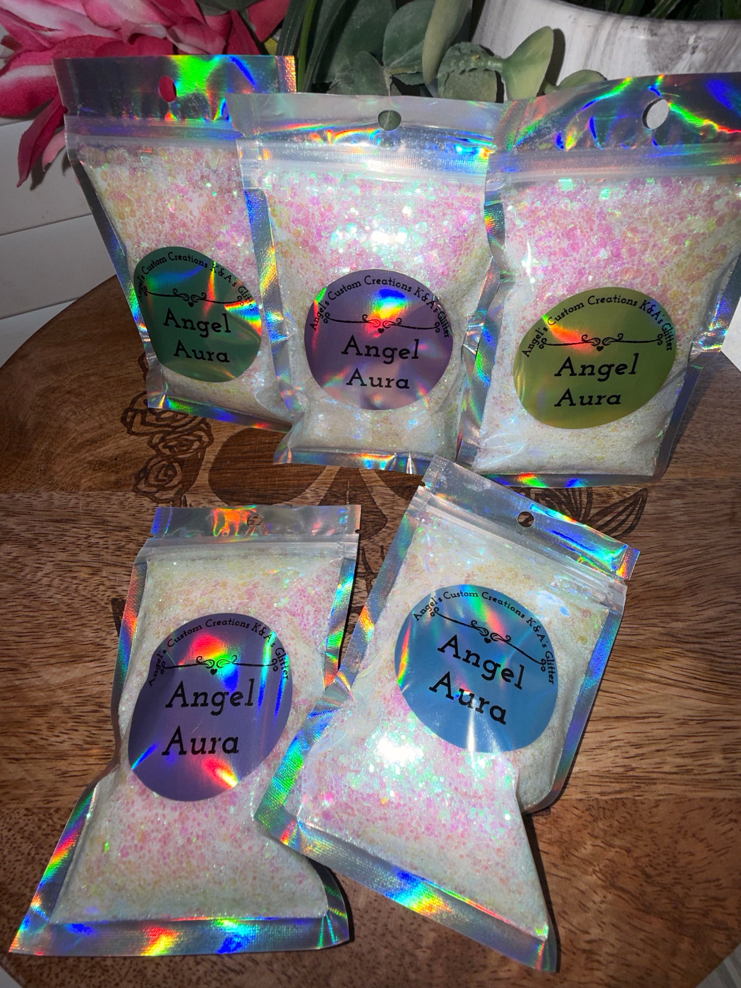 Angel Aura Glitter Sample