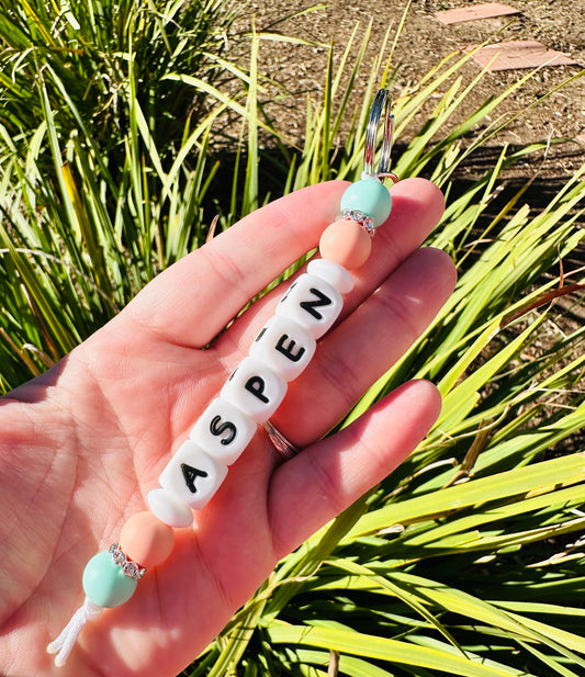 Custom name keychain